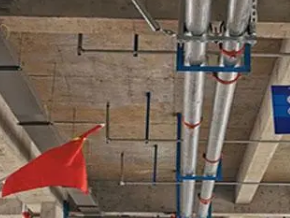 清河管廊支架的安装方法